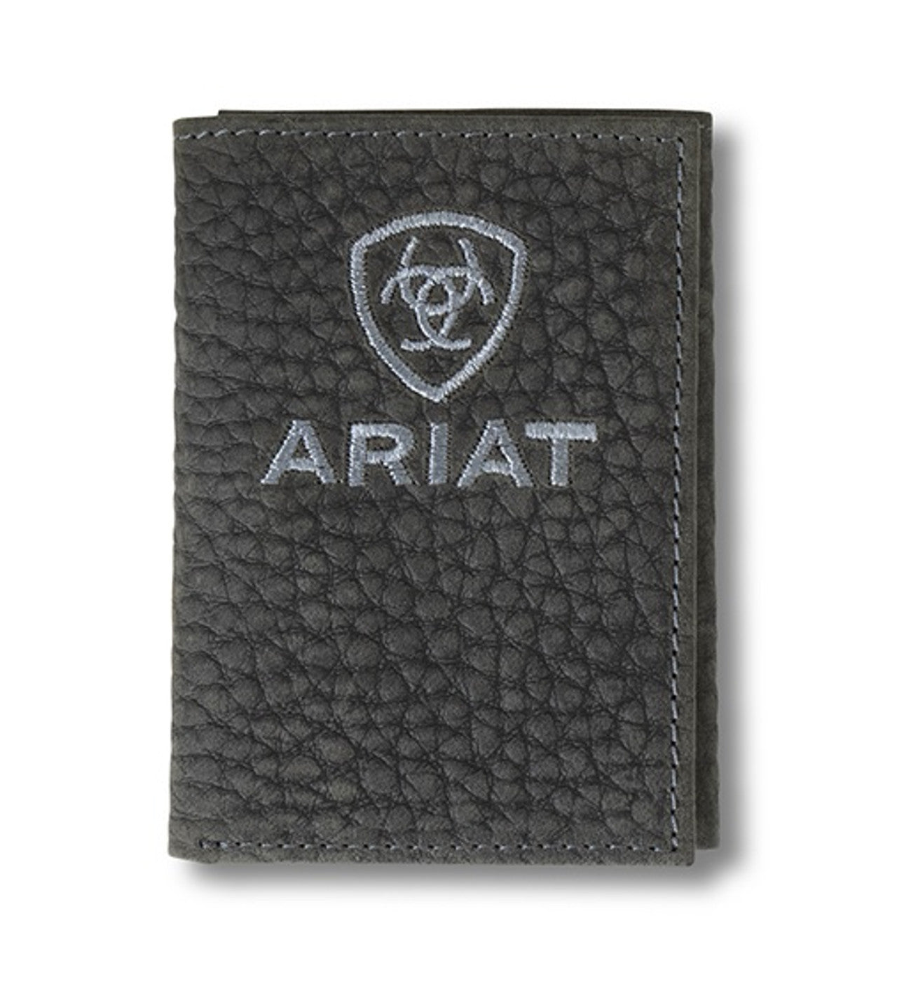 ARIAT TRIFOLD BULL HIDE EMBROIDERED A3556401