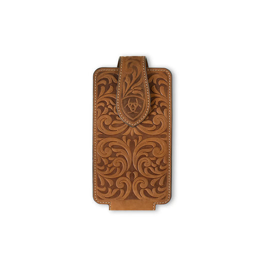 ARIAT brown floral Cell Case A0604144
