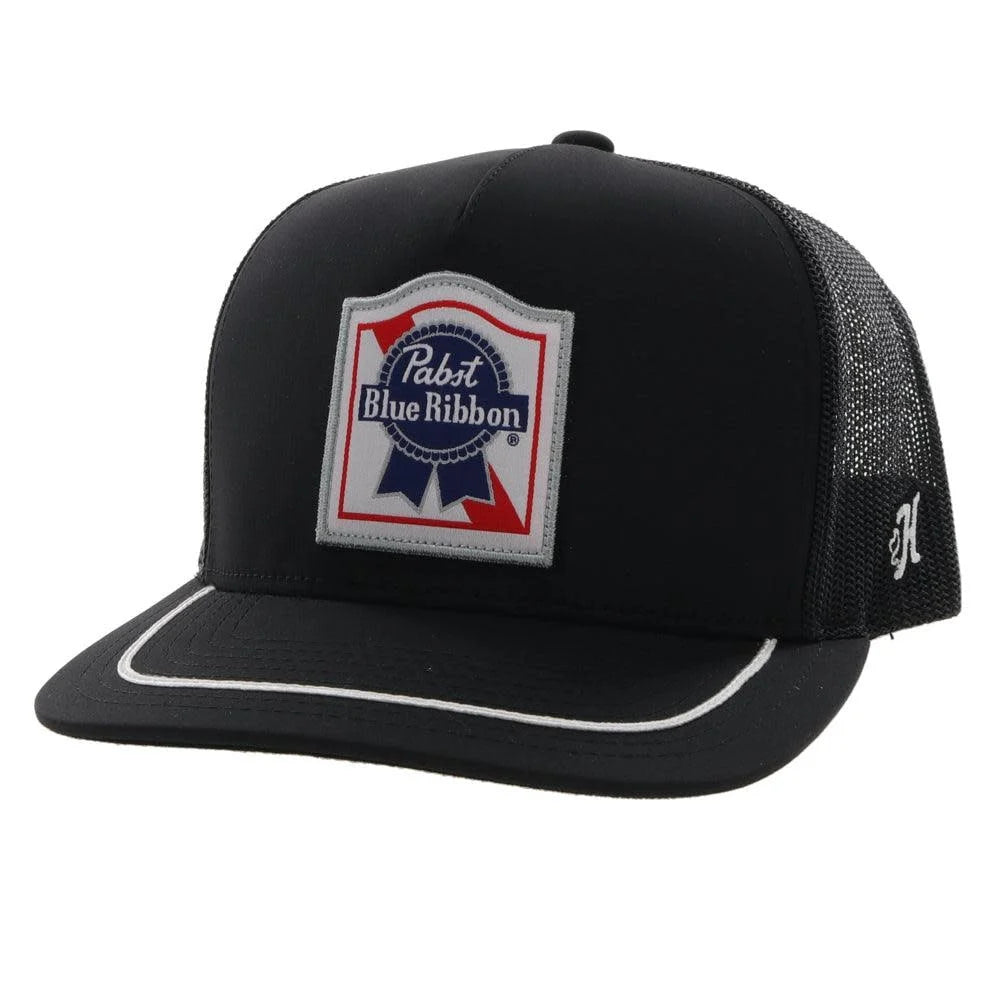 Hooey Pabst Blue Ribbon Cap 2276T-BK