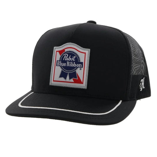 Hooey Pabst Blue Ribbon Cap 2276T-BK