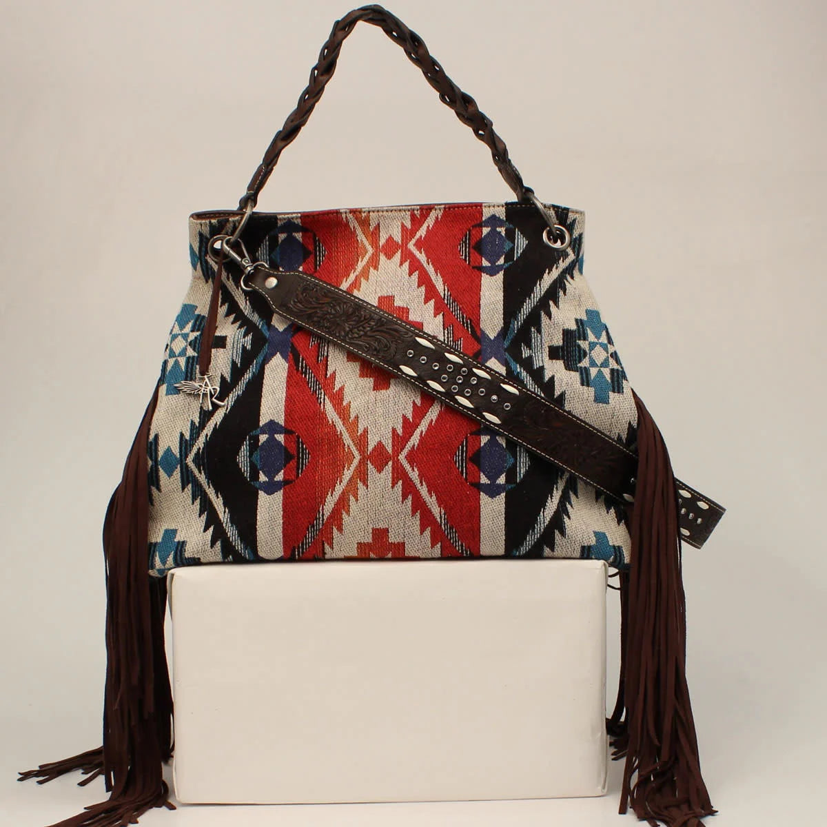 ANGEL RANCH CONCEAL CARRY AZTEC HOBO BAG D330002197