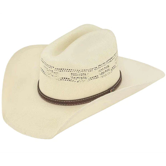 MILANO HAT COMPANY JUSTIN MEN'S 20X MARLOW STRAW HAT JS1056MRLW40