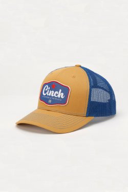 MEN'S CINCH PIONEERS AND PATRIOTS CAP - BROWN/BLUE MCC0800006