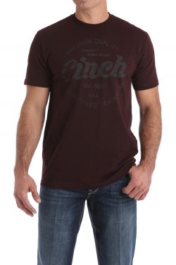 MEN'S CLASSIC LOGO TEE - BLACK CHERRY MTT1690378
