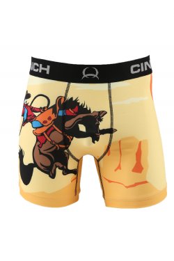 MEN'S BUCKING BRONC PRINT 6" BOXER BRIEF MXY6009005