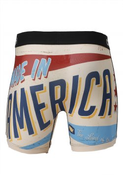 MEN'S MADE IN AMERICA PRINT 6" BOXER BRIEFS MXY6009010