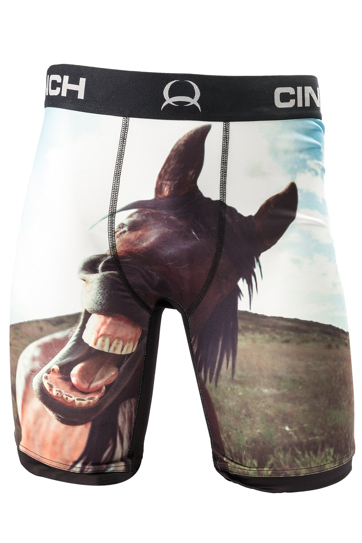 MEN'S "CLYDE" THE HORSE 9" BOXERS MXY6010001